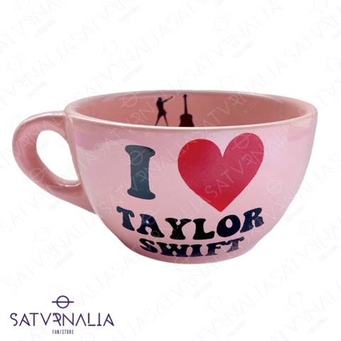 Tazón I love Taylor Swift silueta