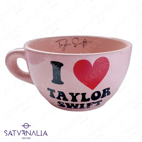 Tazón I love Taylor Swift firma