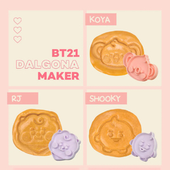 BT21 Baby Dalgona Maker - ORIGINAL ROYCHE - Saturnalia