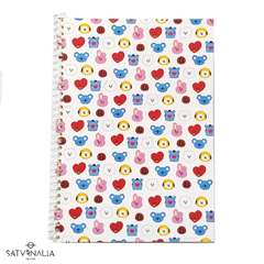 Cuaderno estampado BT21 - BTS