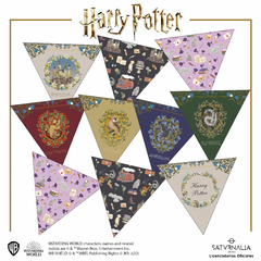 Banderines triangulares Floral - HARRY POTTER OFICIAL
