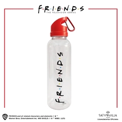 Botella deportiva tapa roja - FRIENDS™ OFICIAL