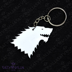 Collar/Llavero Stark blanco grande - Game of Thrones - comprar online