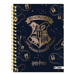 Cuaderno A4 tapa dura anillado mod Hogwarts - HARRY POTTER OFICIAL