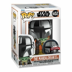 Funko POP - The Mandalorian with Grogu 402 - comprar online