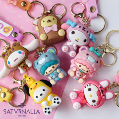 Llavero hanger Sanrio Disfraces