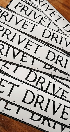 Vinilo decorativo cartel Privet Drive - HARRY POTTER OFICIAL - comprar online