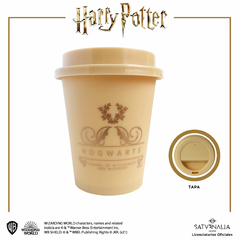 Vaso de café pastel mini Hogwarts beige - HARRY POTTER OFICIAL