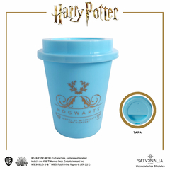Vaso de café pastel mini Hogwarts celeste - HARRY POTTER OFICIAL