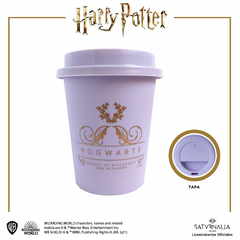 Vaso de café pastel mini Hogwarts lila - HARRY POTTER OFICIAL