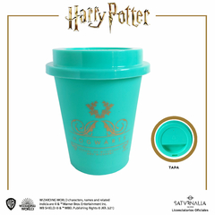 Vaso de café pastel mini Hogwarts verde - HARRY POTTER OFICIAL