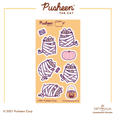 Stickers Halloween Mummy - PUSHEEN™ OFICIAL