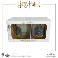 Pack taza + vaso Slytherin Color - HARRY POTTER™ OFICIAL - comprar online