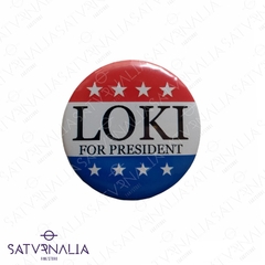 Pin Loki For President - Loki
