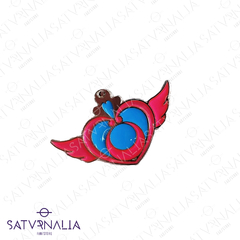 Pin Broche Moon Crisis azul y rosa - Sailor Moon