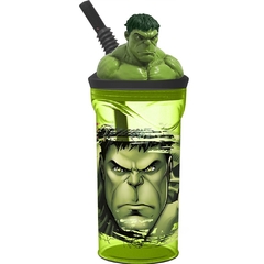 Vaso con figura de Hulk - Marvel Oficial