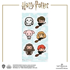 Stickers Vinílicos Escobas Fly Chibis - HARRY POTTER™ OFICIAL