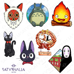 Stickers Ghibli individuales