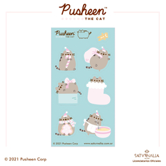 Stickers Navidad 1 - PUSHEEN™ OFICIAL