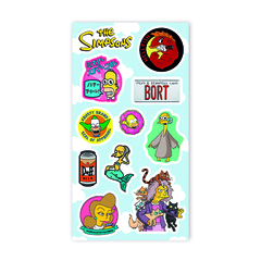 Stickers Simpsons mod 02