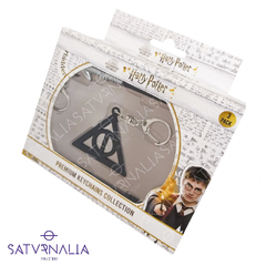 Premium Keychains Collection - Llaveros Reliquia + 2 varitas - HARRY POTTER OFICIAL