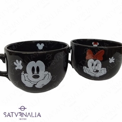 Set 2 tazones Minnie y Mickey - Disney - comprar online