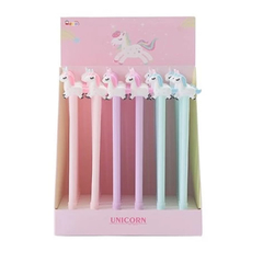 Lapiceras Mini Unicornios Pastel