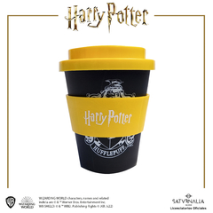 Vaso de café con banda Hufflepuff - HARRY POTTER OFICIAL - comprar online