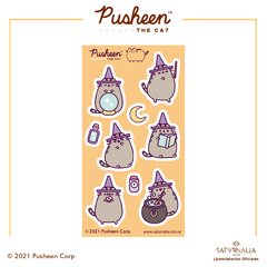 Stickers Halloween Witch - PUSHEEN™ OFICIAL