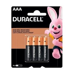 Duracell AAA blister x 4