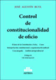 Control de constitucionalidad de oficio Autor: Ruta, José A.