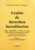 Cesión de derechos hereditarios LAMBER, NÉSTOR D. (Autor)