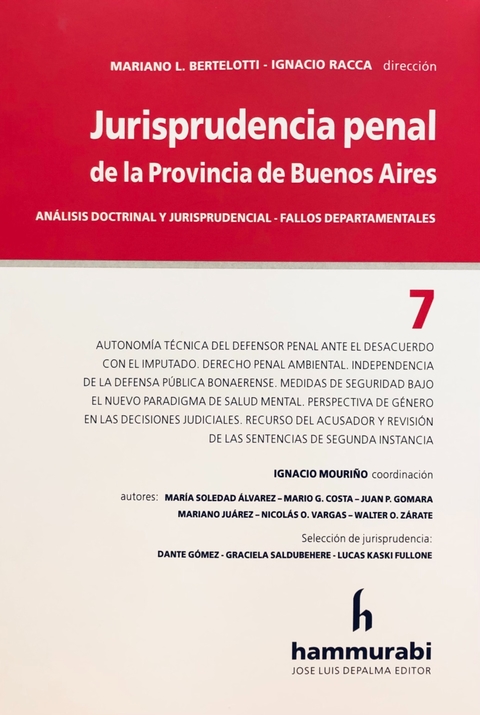 JURISPRUDENCIA PENAL BA, 7 BERTELOTTI -