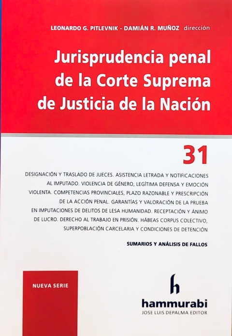 Jurisprudencia penal CSJN 31 Pitlevnik -