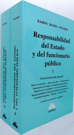 Responsabilidad del Estado y del funcionario público. 2 tomos- Autor: Pizarro, Ramón D. - comprar online