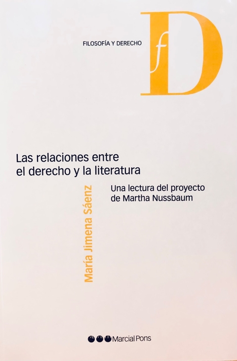 LAS RELACIONES ENTRE EL DERECHO Y LA LITERATURA Saenz, MJimena