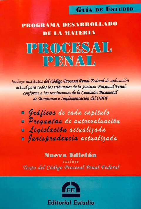 GUÍA DE ESTUDIO DE PROCESAL PENAL