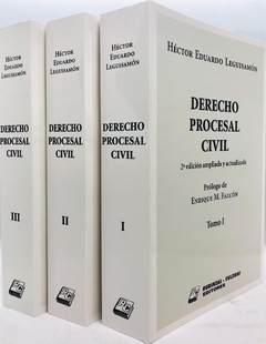 Derecho Procesal Civil. 2ª edición ampliada y actualizada , Autores Leguisamón, Héctor Eduardo