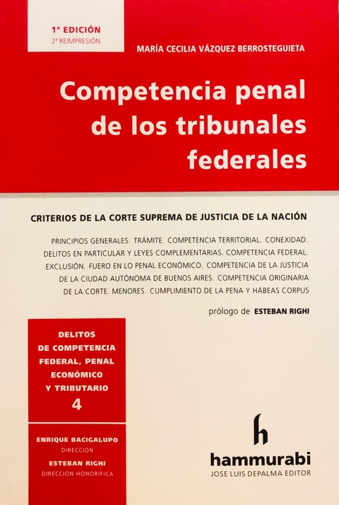 Competencia penal Vázquez B. -