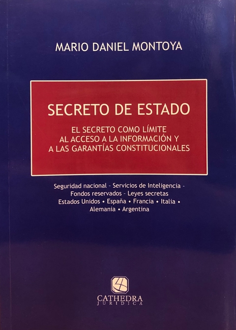 Secreto de estado - Montoya , M