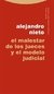 EL MALESTAR DE LOS JUECES Y EL MODELO JUDICI AUTOR: NIETO, ALEJANDRO
