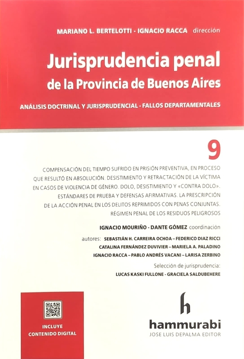 Jurisprudencia penal BA, t. 9 Bertelotti -