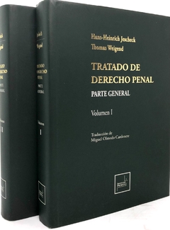 Tratado de Derecho Penal - Hans-Heinrich Jescheck / Thomas Weigend - comprar online