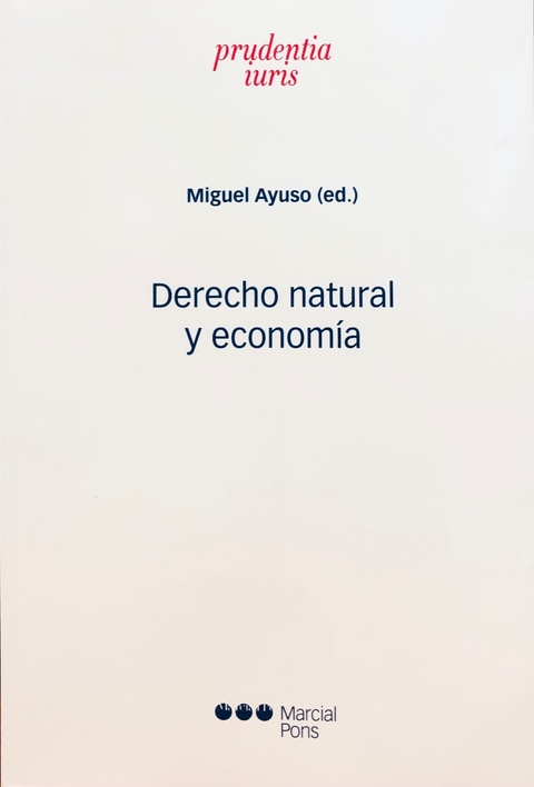 Derecho natural y economía Editor/a Ayuso, Miguel