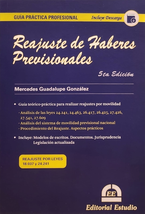 GPP REAJUSTE DE HABERES PREVISIONALES Mercedes Guadalupe GONZALEZ