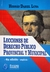 Lecciones de derecho publico provincial y minucipal Autor Daniel Luna