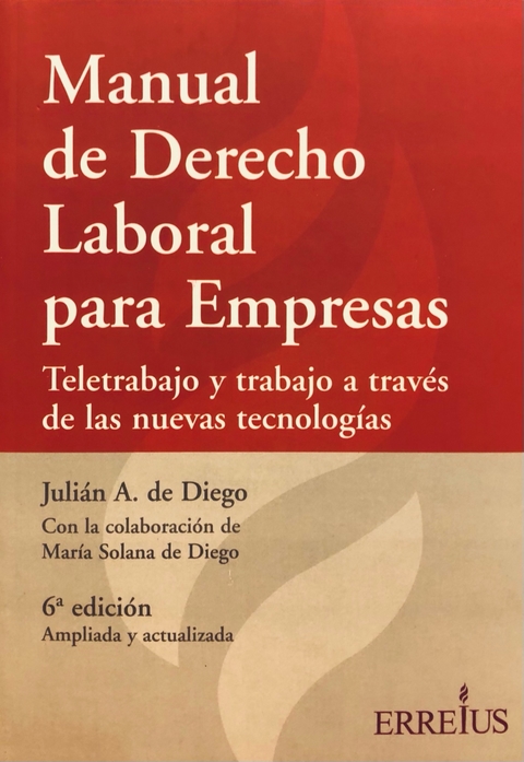 Manual De Derecho Laboral Para Empresas Julian A. De Diego