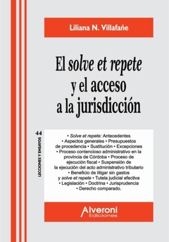El solvet et repete y el acceso a la jurisdicción Autor: Liliana N. Villafañe