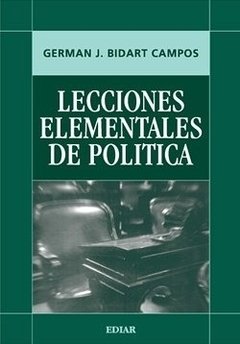Lecciones Elementales De Política. Bidart Campos