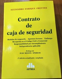 Contrato de caja de seguridad FREYTES, ALEJANDRO E. (Autor)